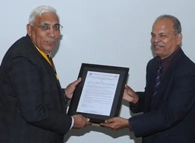 Honorary Fellowship of the Indian Institute of Material Management conferral
